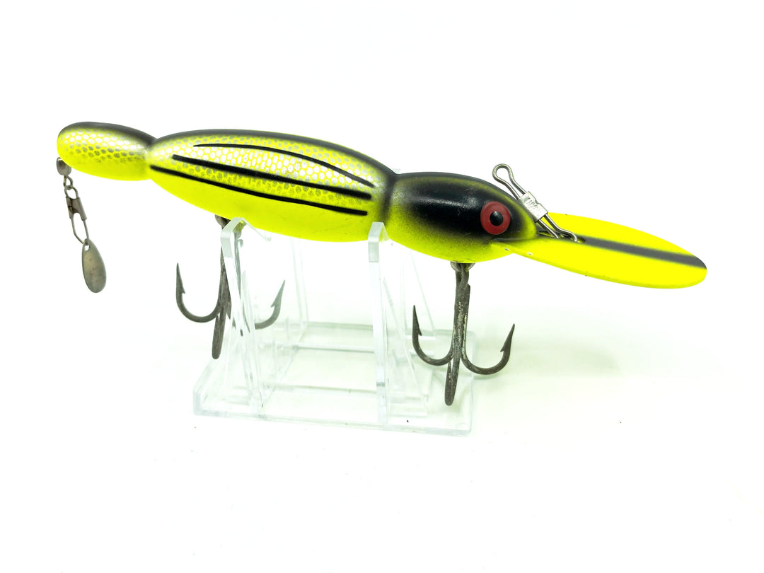 Bomber Water Dog FYSC Chartreuse Silver Side Color