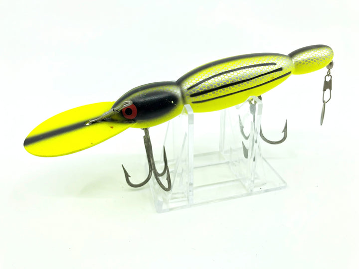 Bomber Water Dog FYSC Chartreuse Silver Side Color