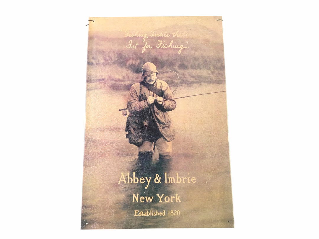 Abbey & Imbrie Reproduction 16 1/4"x10 3/4" Aluminum Sign
