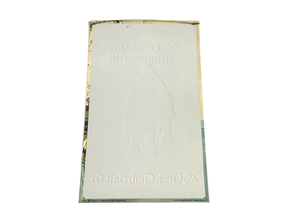 Creek Chub Bait Co. Vintage Reproduction 16"x10" Aluminum Sign