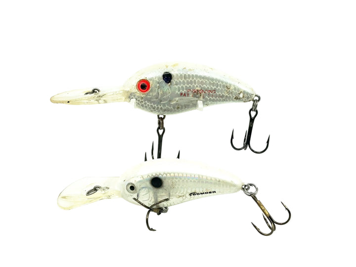 Bill Dance Fat Free Fingerling & Shad, Holographic White Combo Pack
