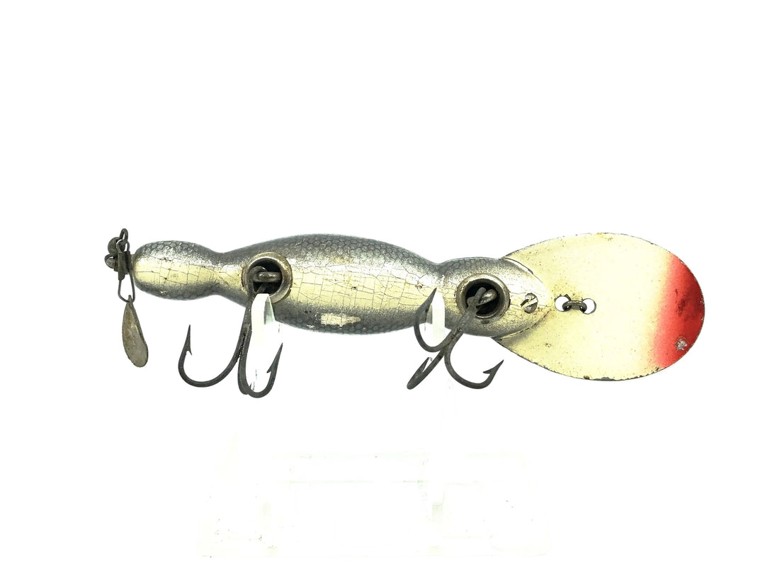 Bomber Wooden Waterdog 1600 Series, #56 Black Mullet Color