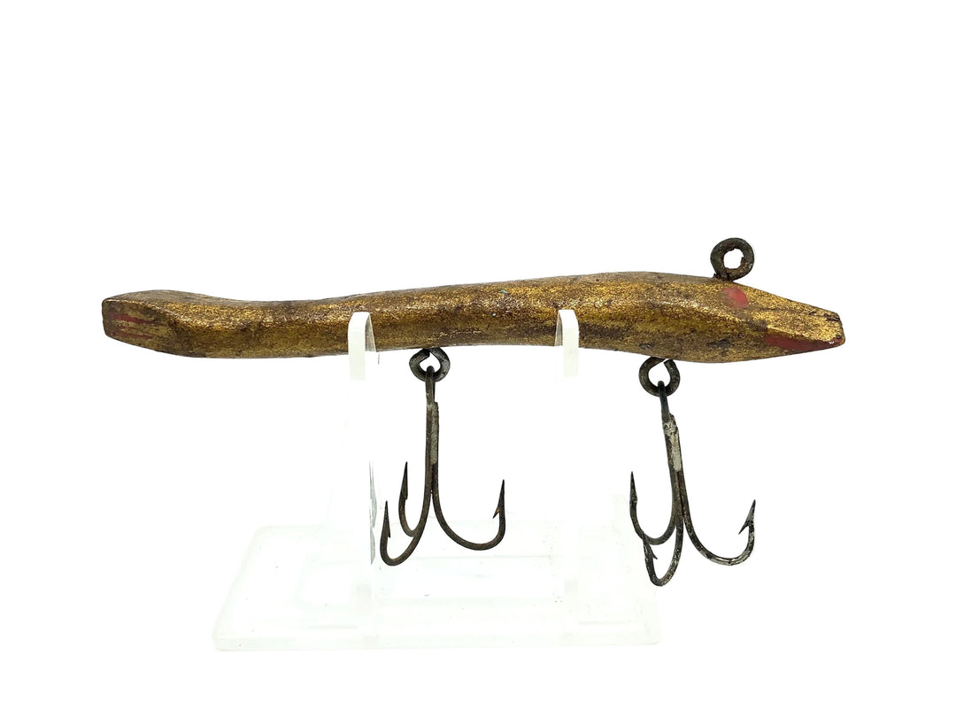 Folk Art Gold Eel Lure