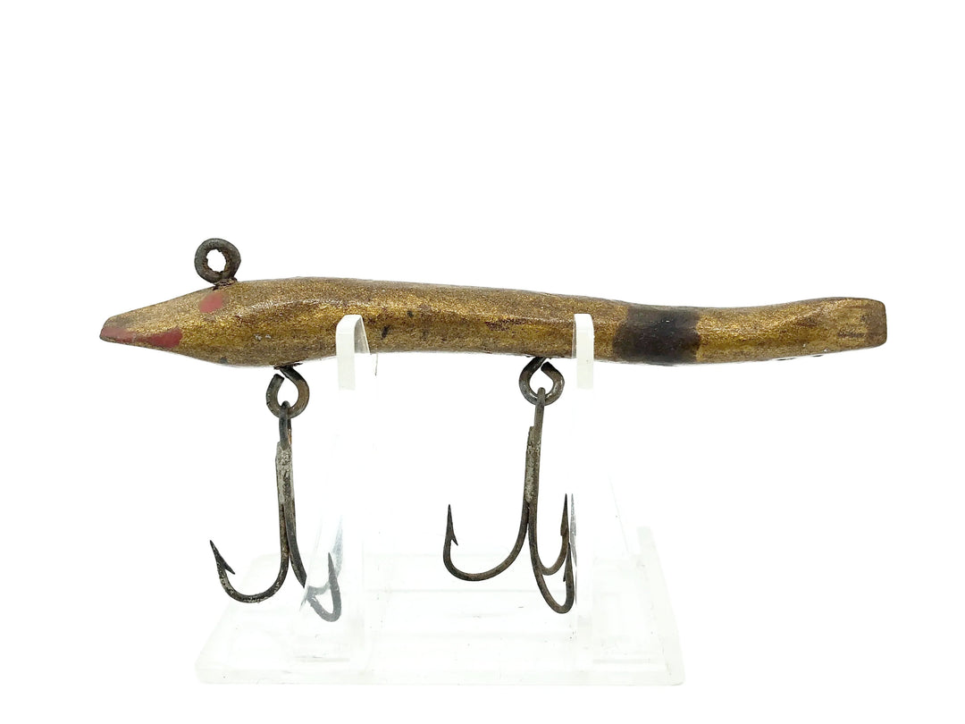Folk Art Gold Eel Lure