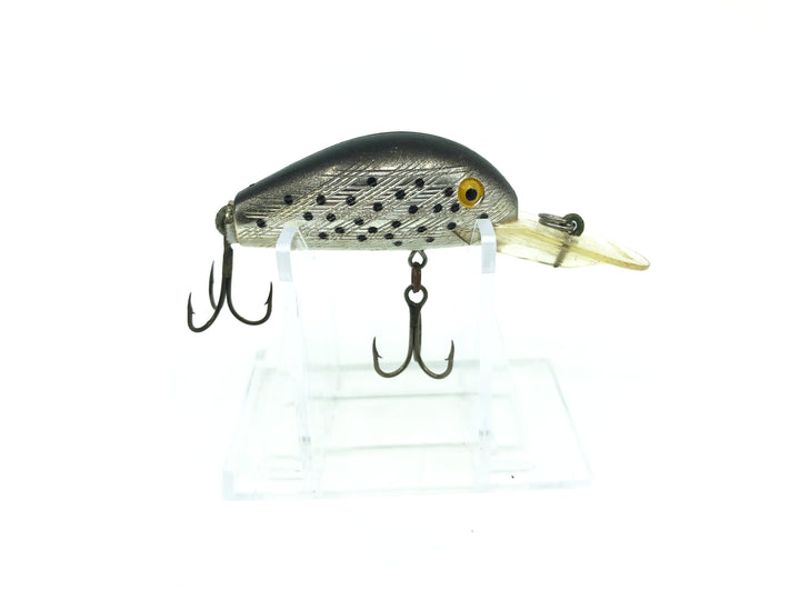 Rebel Humpy in Color 21 Silver with Black Spots