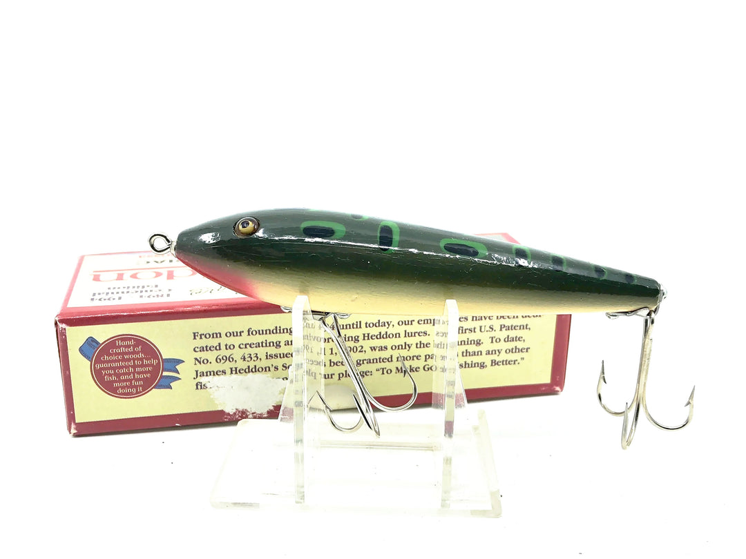 Heddon Centennial Edition Wood Zaragossa New in Box NO. X6500W-BF - Bullfrog/White Belly