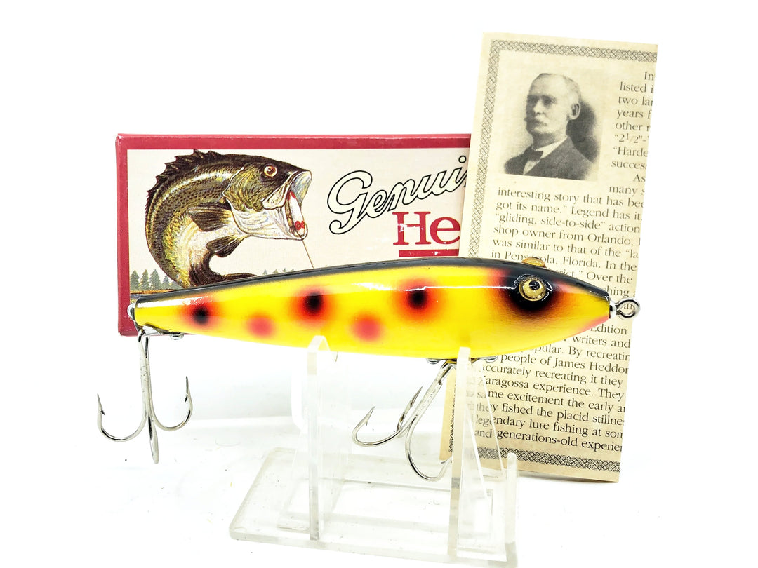 Heddon Centennial Edition Wood Zaragossa New in Box NO. X6500W-SO-Spotted Orange Color