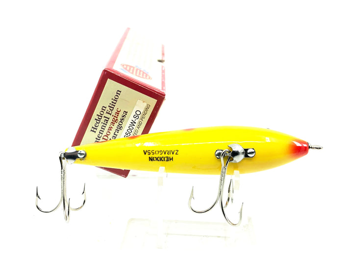 Heddon Centennial Edition Wood Zaragossa New in Box NO. X6500W-SO-Spotted Orange Color
