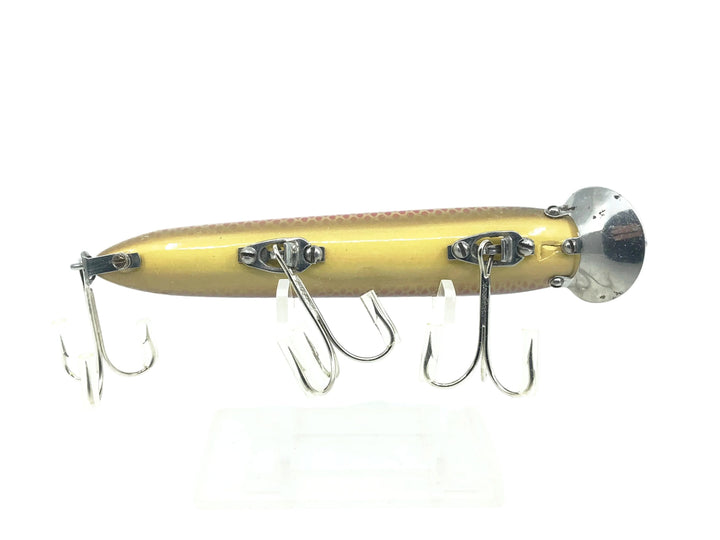 Heddon Vamp, Repaint Red Scale Color - Two Piece Hardware