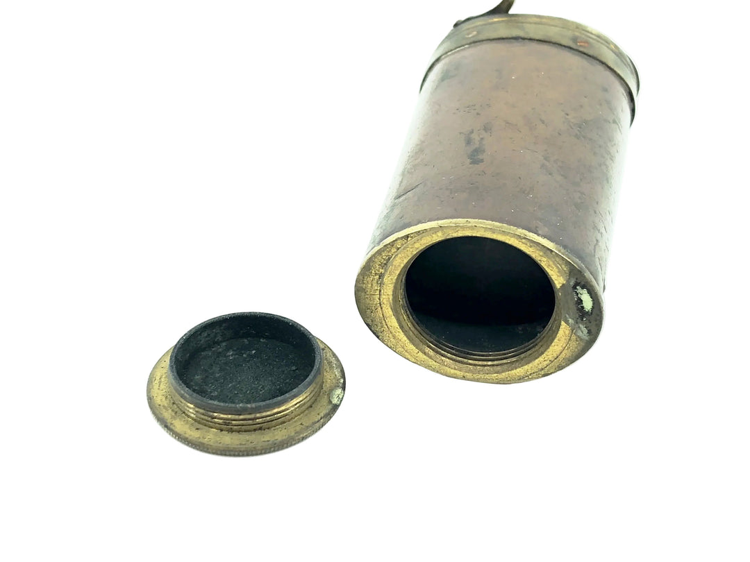 Antique 3 Way Powder Flask Design