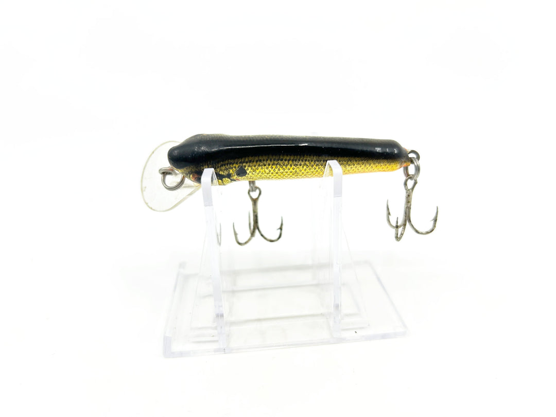 Bagley Small Fry Shad - Vintage Bait - Gold Foil Black Back Orange Belly