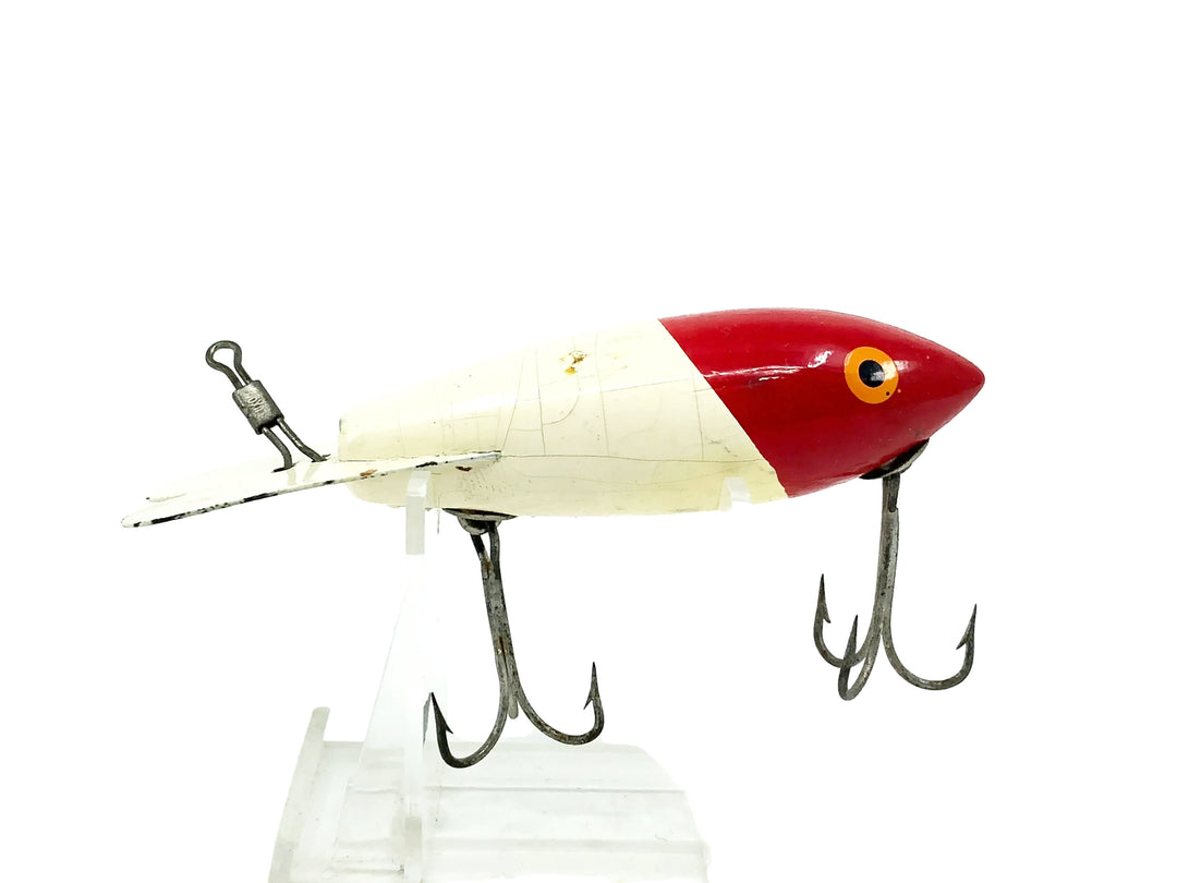 Wooden Bomber 600 Series, #04 Red Head/White Color