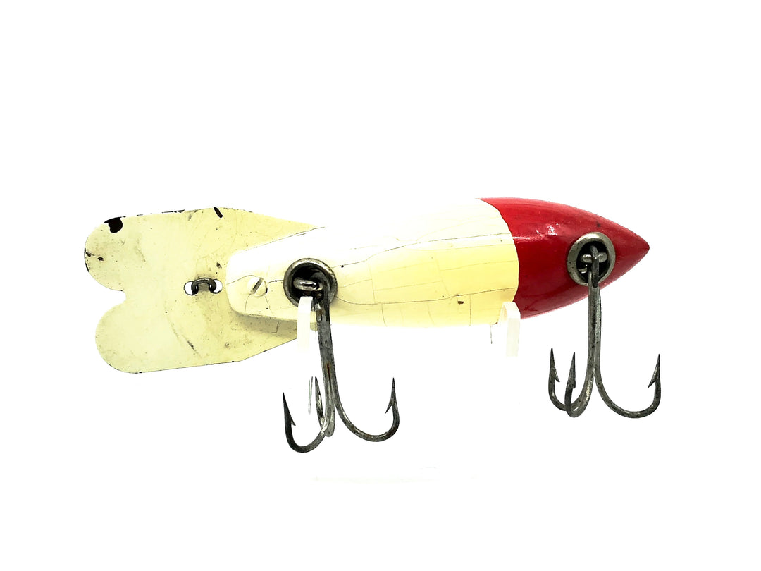 Wooden Bomber 600 Series, #04 Red Head/White Color