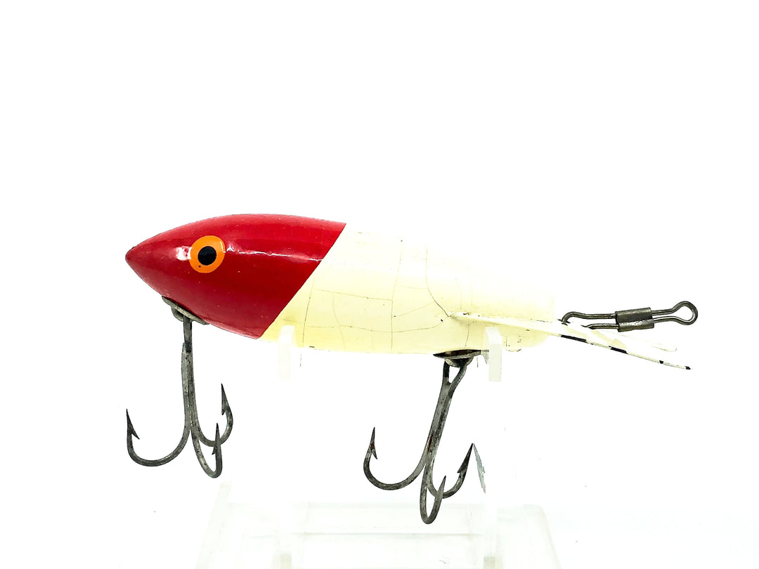 Wooden Bomber 600 Series, #04 Red Head/White Color
