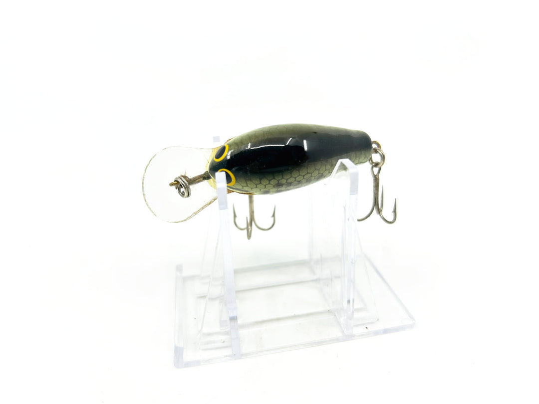 Vintage Bagley Diving Killer Balsa 1 DKB1-LB4 Little Bass on White Color