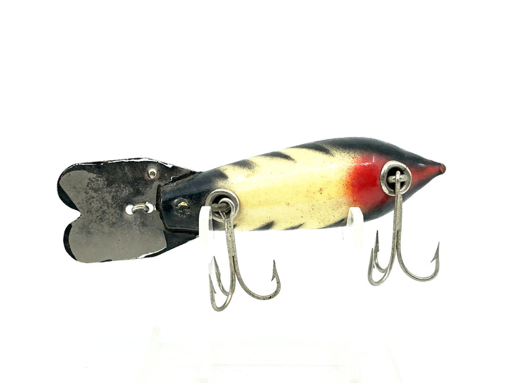 Wooden Bomber 500 Series, #06 White/Black Ribs Color