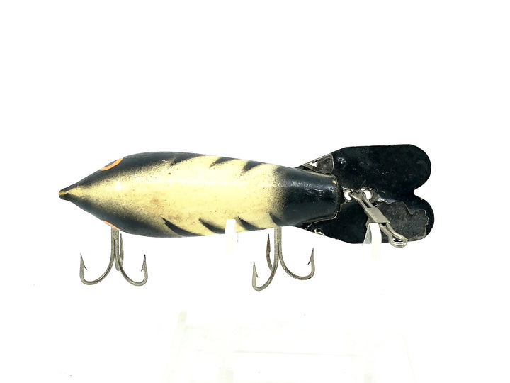 Wooden Bomber 500 Series, #06 White/Black Ribs Color