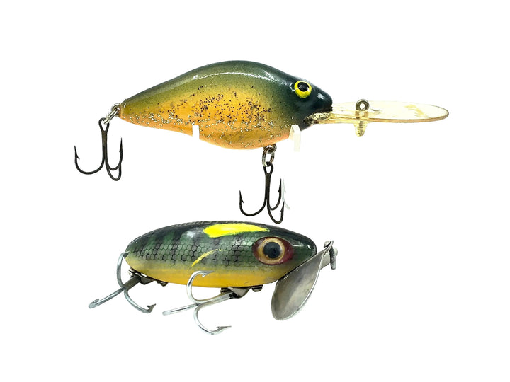 Classic Above & Below Bait Two Pack, Jitterbug & Natural Ike