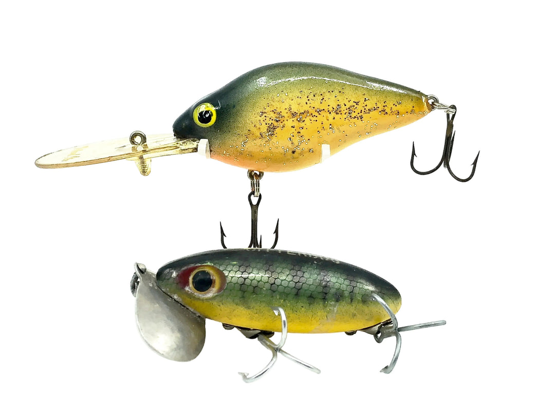 Classic Above & Below Bait Two Pack, Jitterbug & Natural Ike