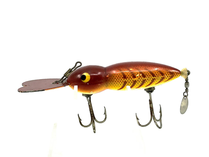 Whopper Stopper Hellbender, Yellow Perch Minnow Color