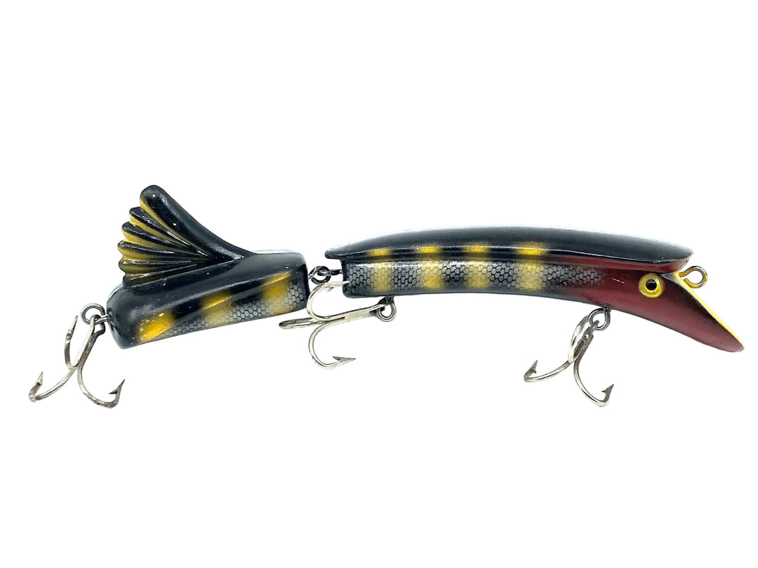 Tony Burmek B1 Magnum Musky Lure, Black Perch Color