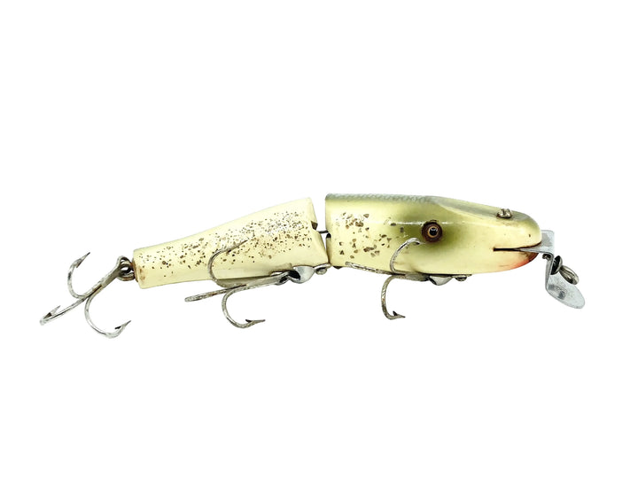 AL&W Creek Chub Jointed Pikie Minnow, Silver Flitter Scale Color
