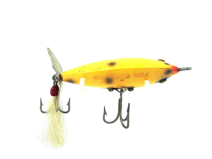 Pico Side Shad, Yellow/Black Dots Color