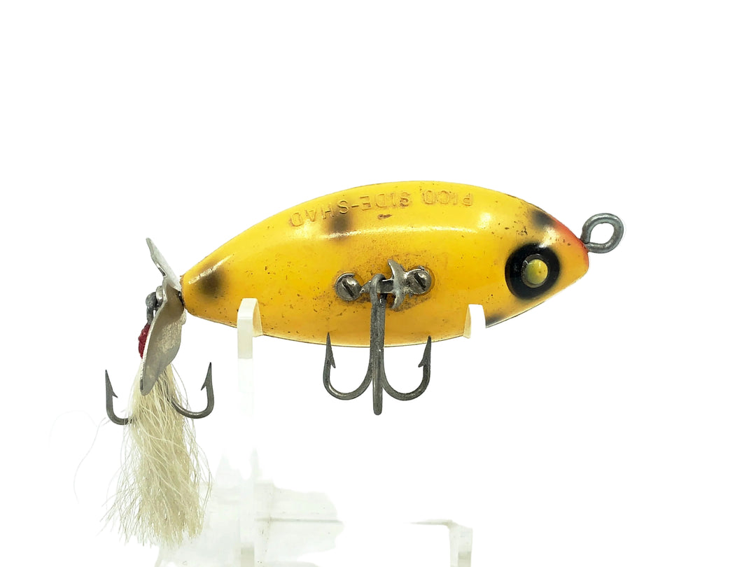 Pico Side Shad, Yellow/Black Dots Color