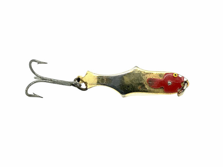 Pflueger Pippin Wobbler, Gold/Red Head Color