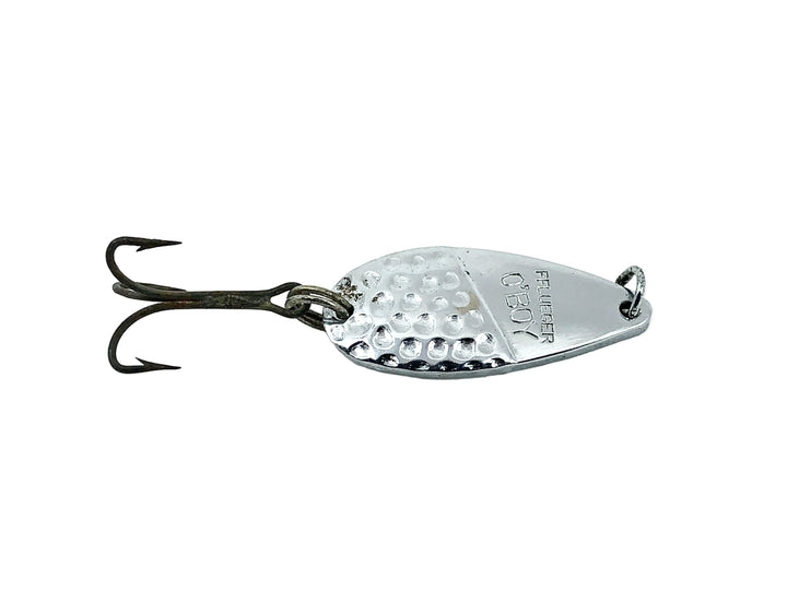 Pflueger O'Boy Spoon, Hammered Nickle Color