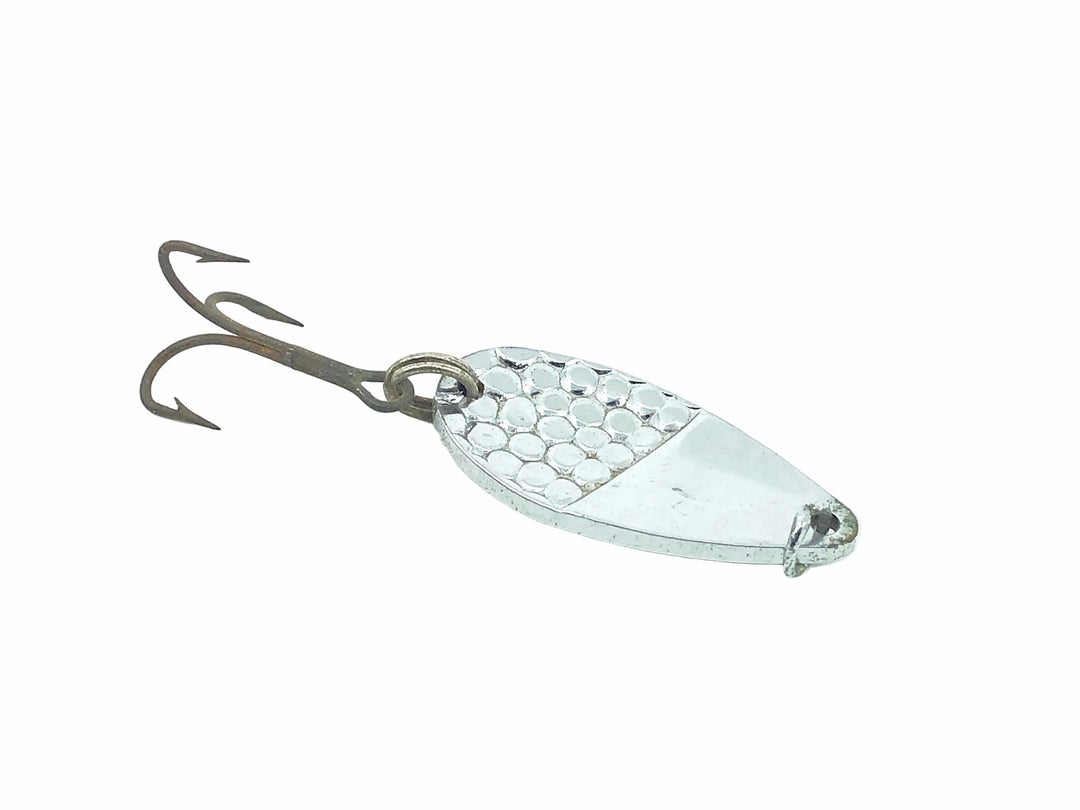 Pflueger O'Boy Spoon, Hammered Nickle Color