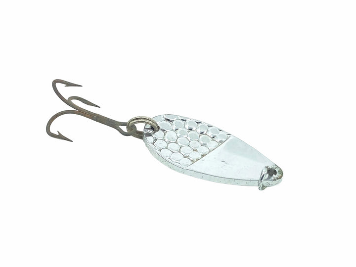 Pflueger O'Boy Spoon, Hammered Nickle Color