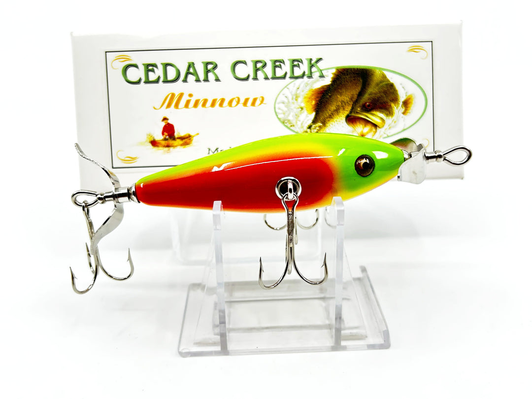 Cedar Creek Minnow No. 119 Fireplug Color with Box