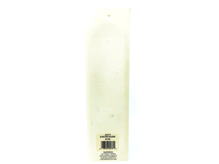 Joe Bucher Tackle Co. Buchertail Shallow Raider 7", White Perch Color on Card