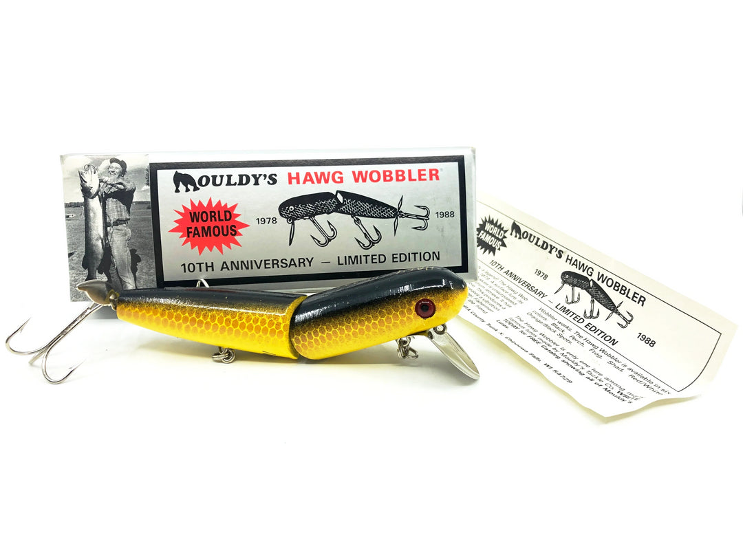 Mouldy's Hawg Wobbler 10th Anniversary Lure- Numbered