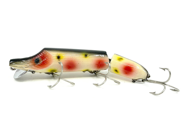 Original Heddon Jointed Wood Vamp 7300, S Strawberry Color