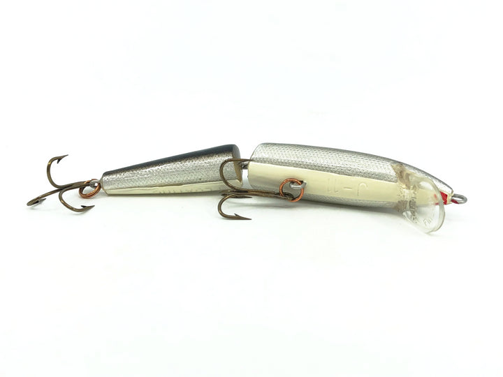 Rapala Jointed Floating Minnow J-11, S Silver Color