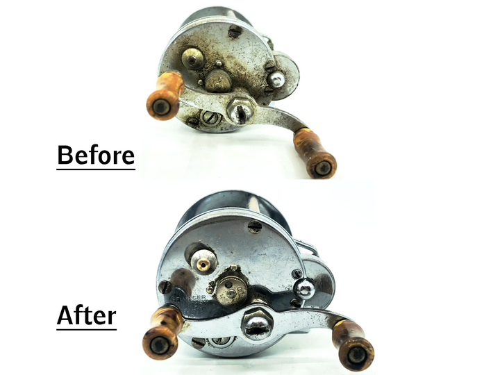 Pflueger Skilkast 1953 Reel - Refurbished, 1940s