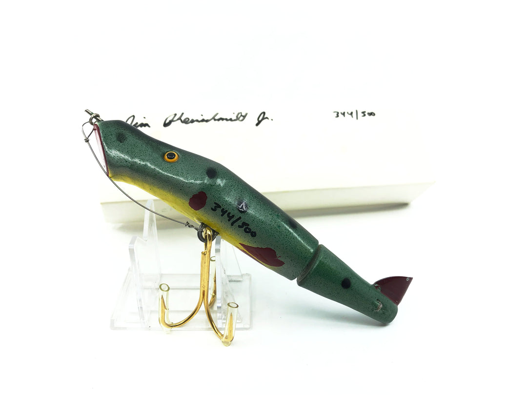 Musky Hunter 2003 Collectible Lure, C.C Roberts Mud Puppy #344/500 Signed