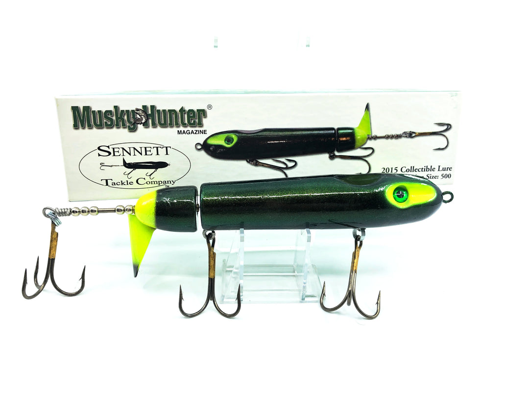 Musky Hunter 2015 Collectible Lure, Sennett Pacemaker #120/500 Signed