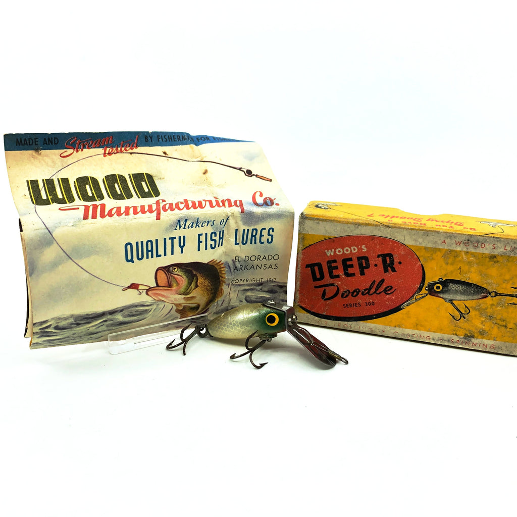 Wood's Deep R Doodle, Shad Color with Box & Paperwork – My Bait Shop, LLC