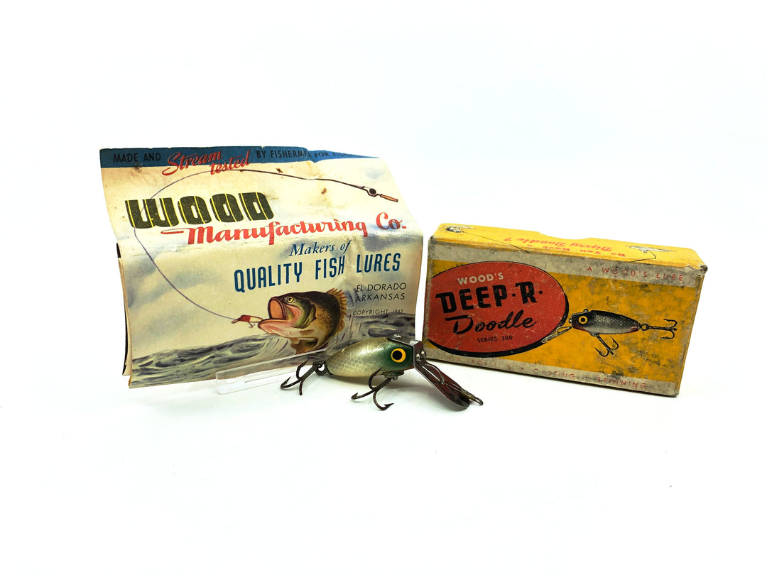 Wood's Deep R Doodle, Shad Color with Box & Paperwork