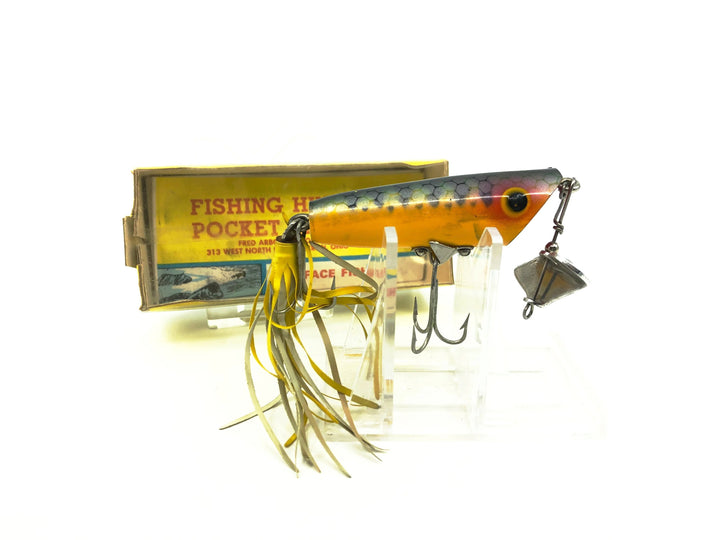 Arbogast Sputterbug, P Perch Color with Box