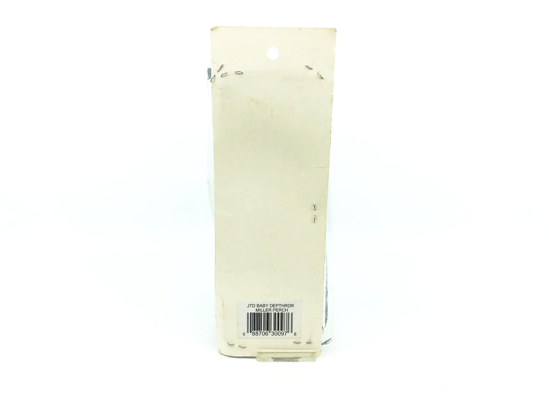 Joe Bucher Tackle Co. Buchertail Jointed Baby Depth Raider, Miller Perch Color New on Card