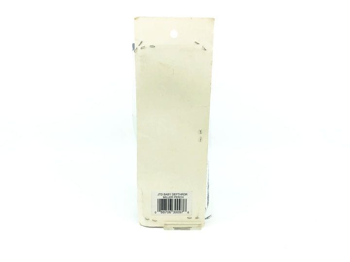 Joe Bucher Tackle Co. Buchertail Jointed Baby Depth Raider, Miller Perch Color New on Card