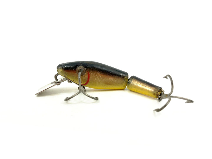 L & S OOM Mirrolure Sinker, #23 Black Back/Yellow Belly/Gold Scale Color
