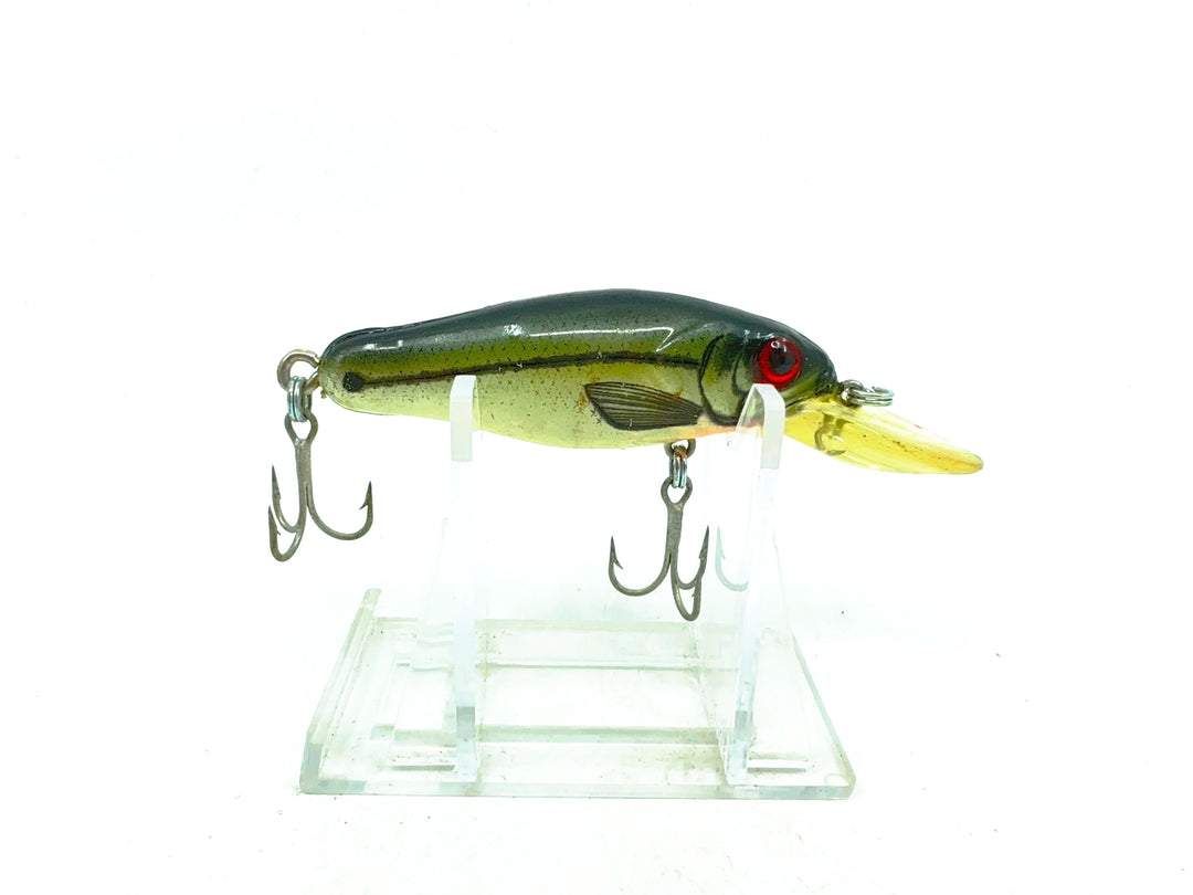 Bomber Smilin Minno 35AXM1, Green River Minnow Color