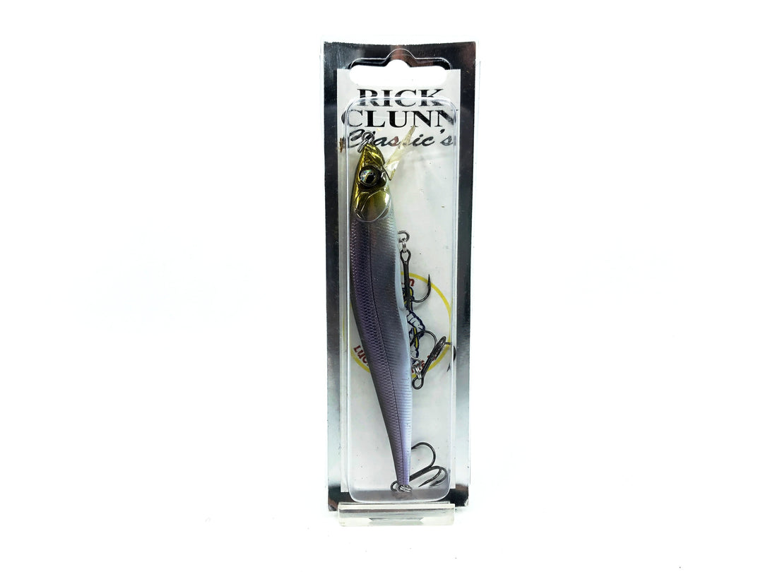 Rick Clunn Luck-E-Strike RC STX, Black Stardust Shad Color on Card