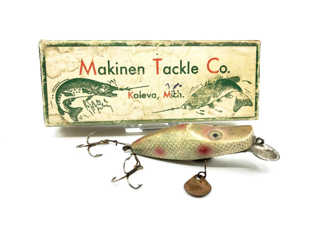 Makinen Wonderlure, Gold Scale/Red Spots Color with Box