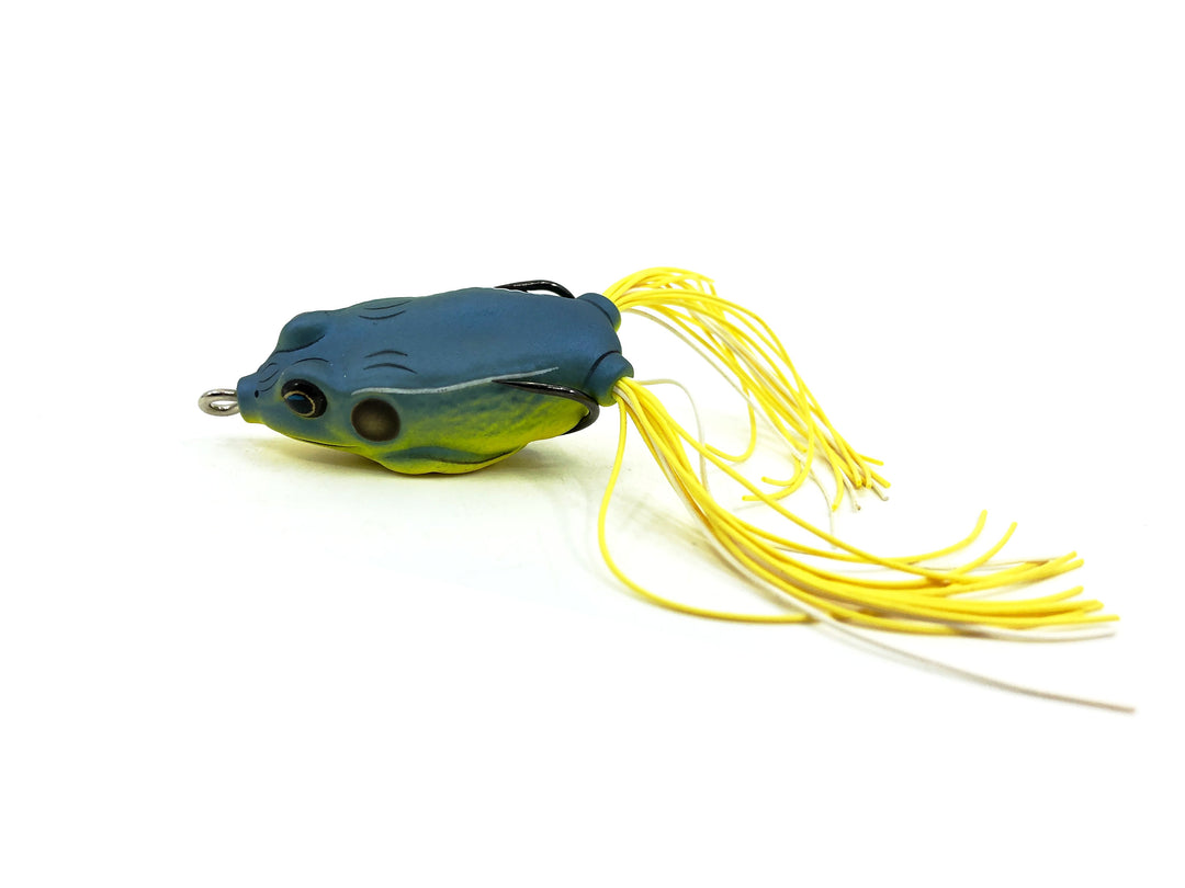 Live Target Hollow Body Frog, Yellow/Blue Color